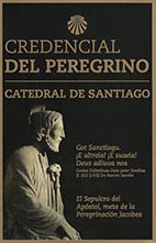 CREDENCIAL DEL PEREGRINO DEL CAMINO DE SANTIAGO